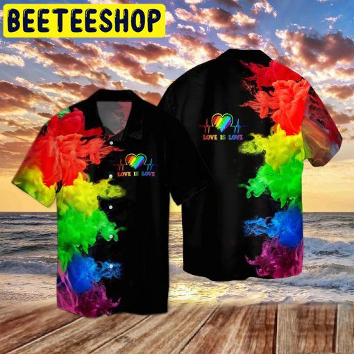 LGBT Love Is Love Hawaiian Shirt