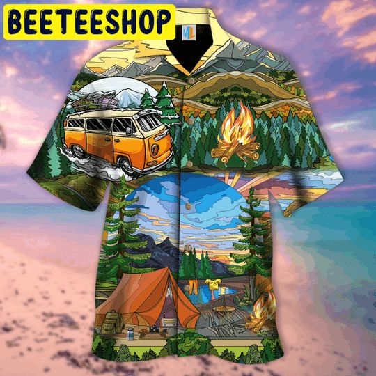 Life Is Best When You’re Camping Hawaiian Shirt