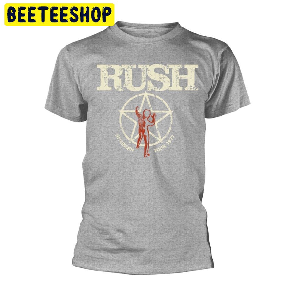 Light Grey Rush American Tour Trending Unisex Shirt