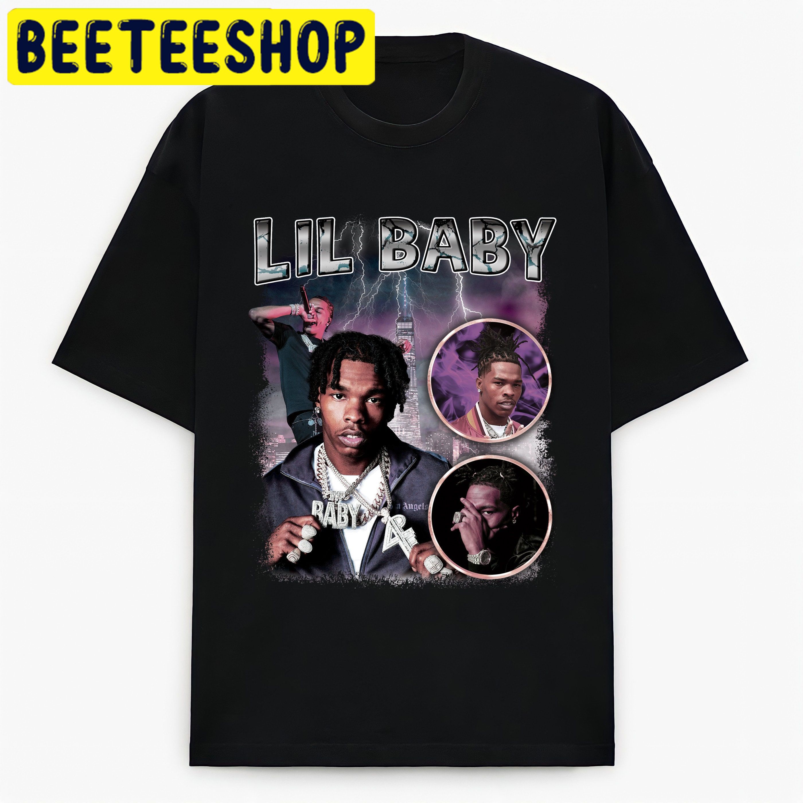 Lil Baby Hip Hop Vintage Bootleg RetroTrending Unisex Shirt