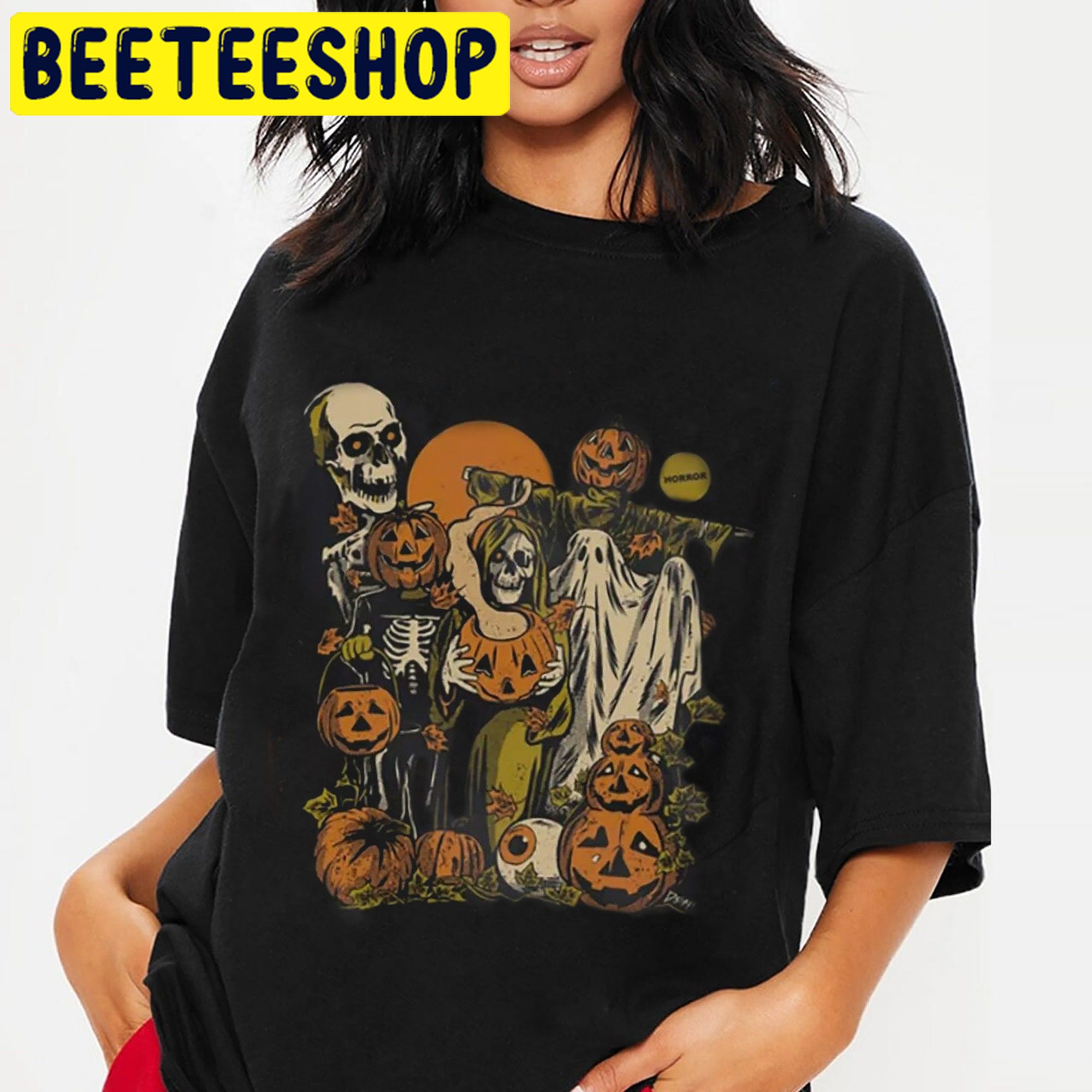 Lil Boo Halloween Horror Nights Vintage Halloween Trending Unisex Shirt