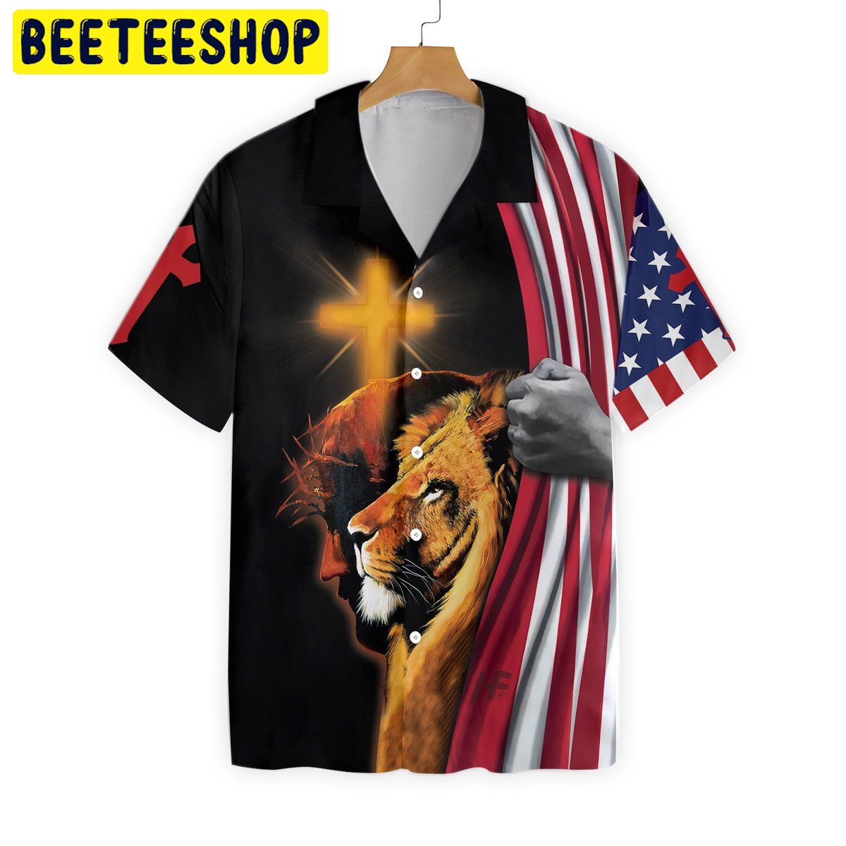 Lion And God Trending Hawaiian Shirt