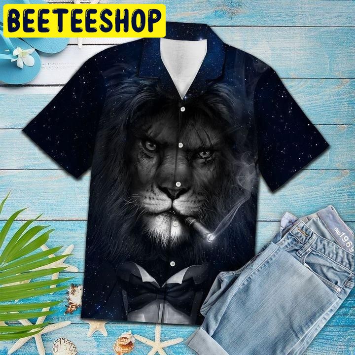 lion hawaiian shirt