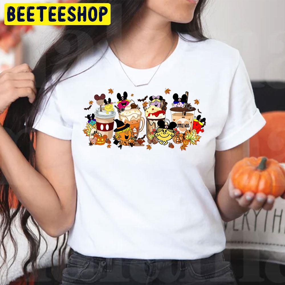 Little Miss Halloween Fall Coffee Cup Trending Unisex T-Shirt