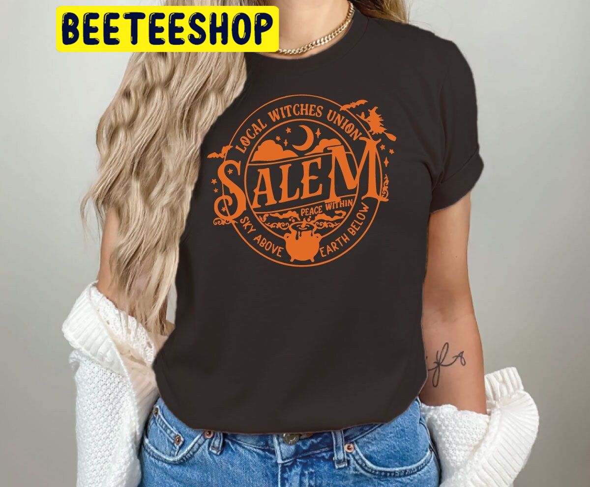 Local Witches Union Salem Halloween Trending Unisex Shirt