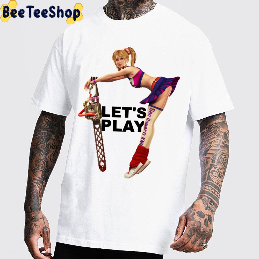 Lollipop Chainsaw Let's Play Trending Unisex T-Shirt - Beeteeshop