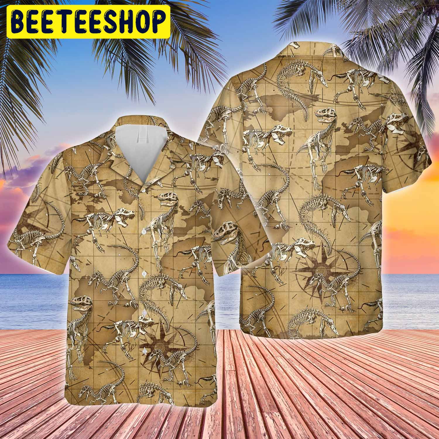 Love Dinosaurs Trending Hawaiian Shirt