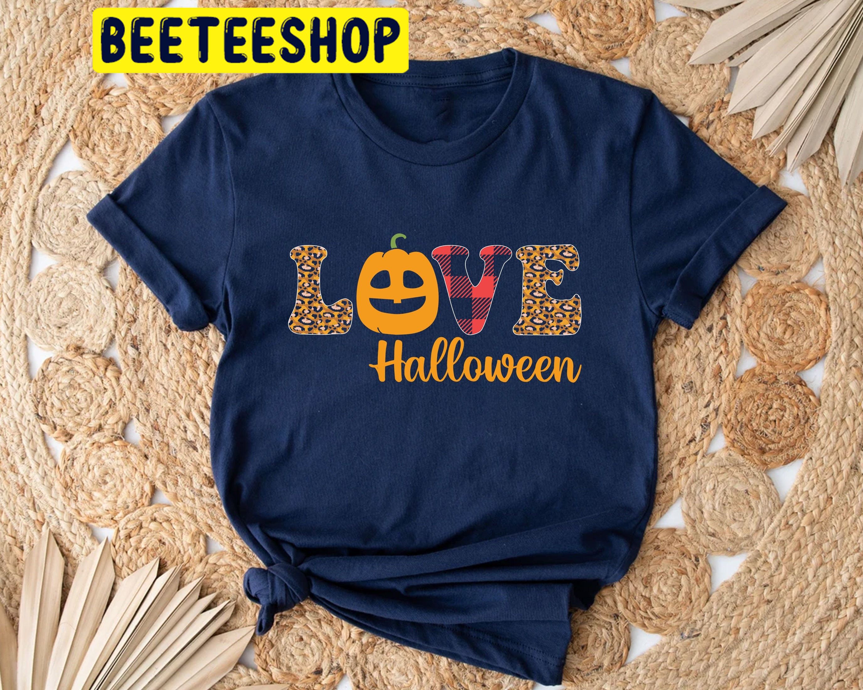 Love Halloween Spooky Love Pumpkin Trending Unisex Shirt