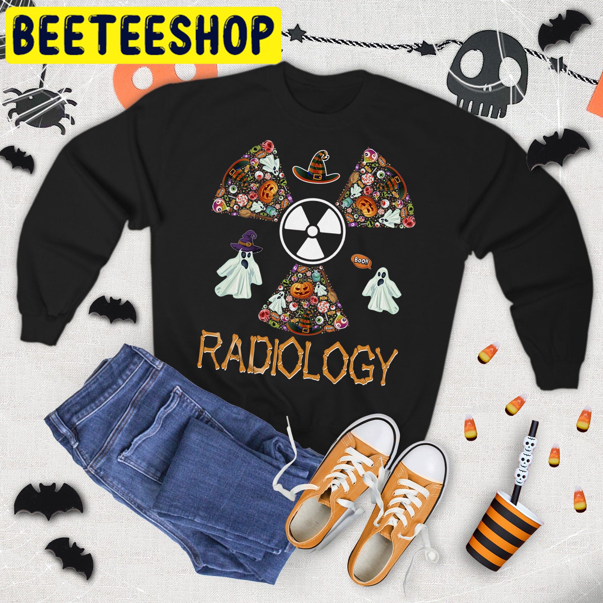 Love Radiology Halloween Trending Unisex Shirt