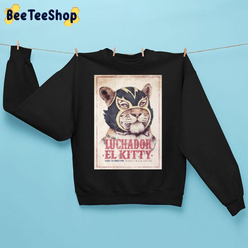 Luchador El Kitty Trending Unisex Sweatshirt