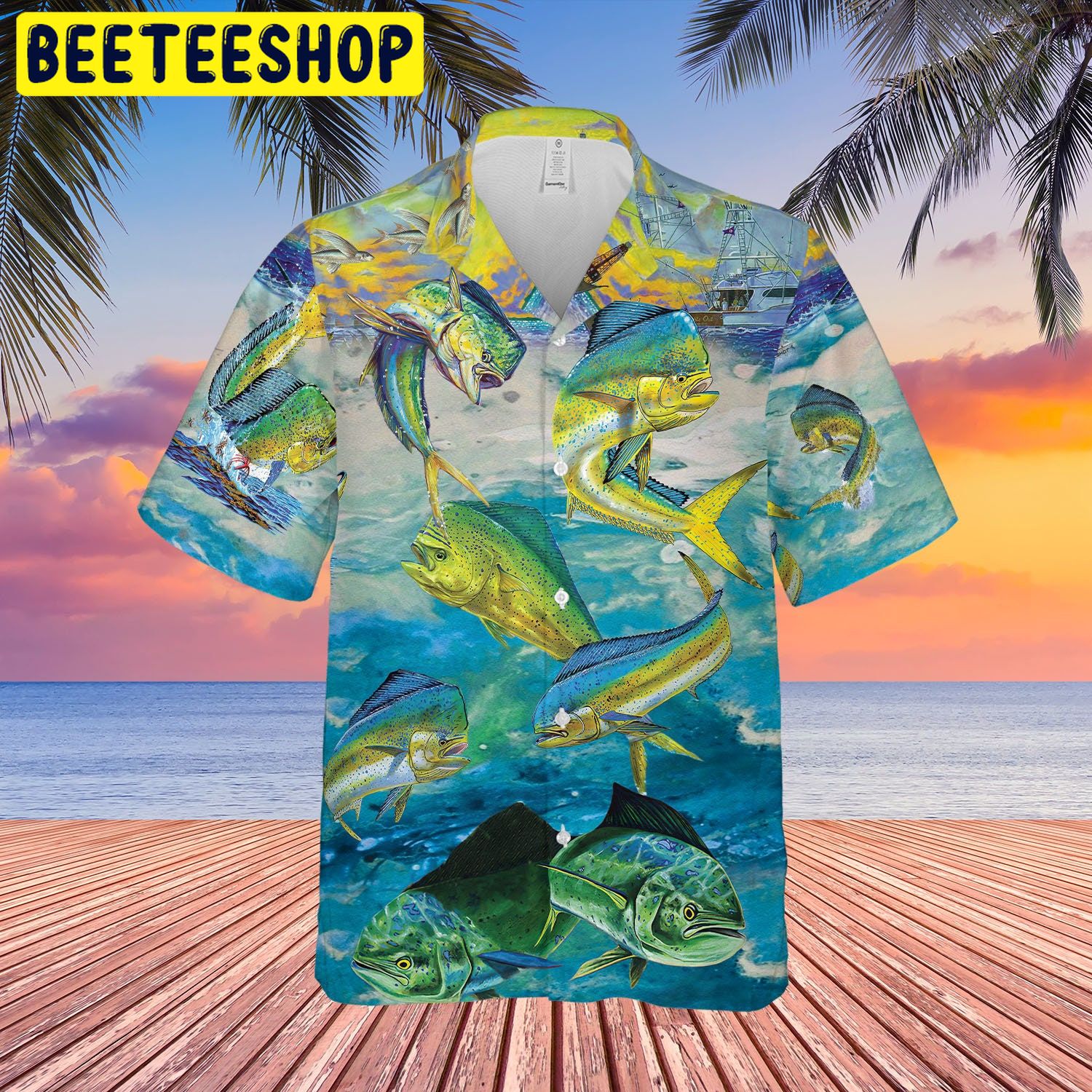 Mahi-Mahi Fish Trending Hawaiian Shirt - Beeteeshop