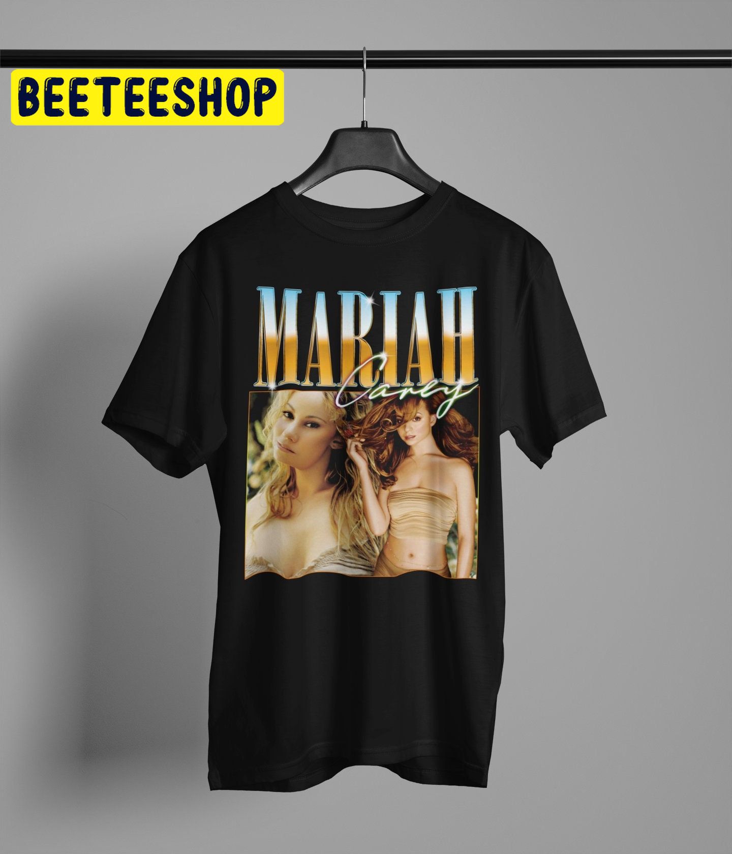 Mariah Carey Singer Pop Dance Elektronik Vintage Trending Unisex T-Shirt