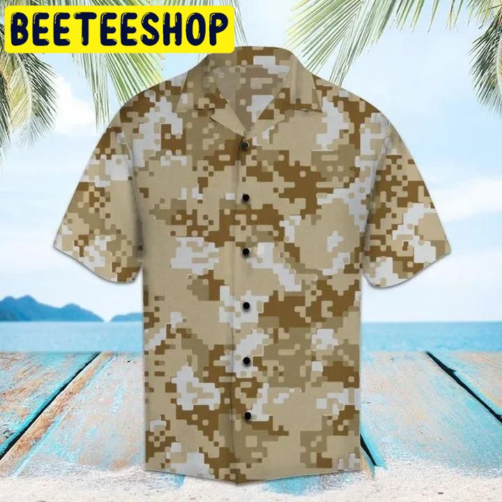 Marine Corps Hawaiian Shirt