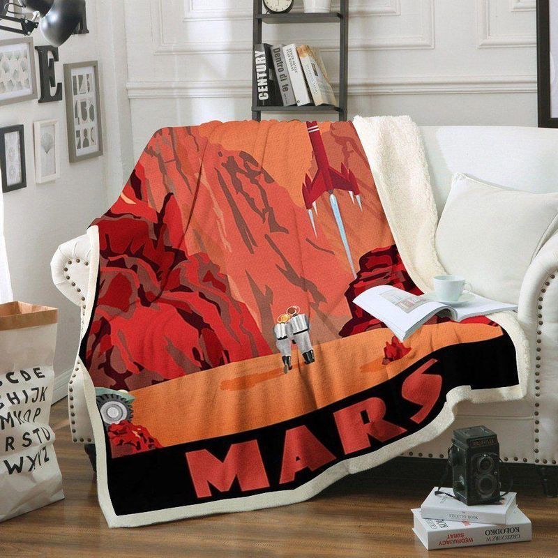 Mars Comfy Sofa Throw Blanket