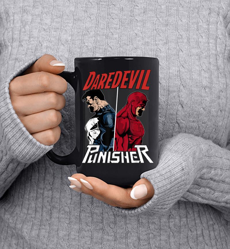 Marvel Daredevil The Punisher Only One Way Graphic Mug