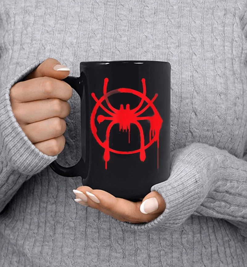 Marvel Spider-man Into The Spider-verse Red Icon Mug