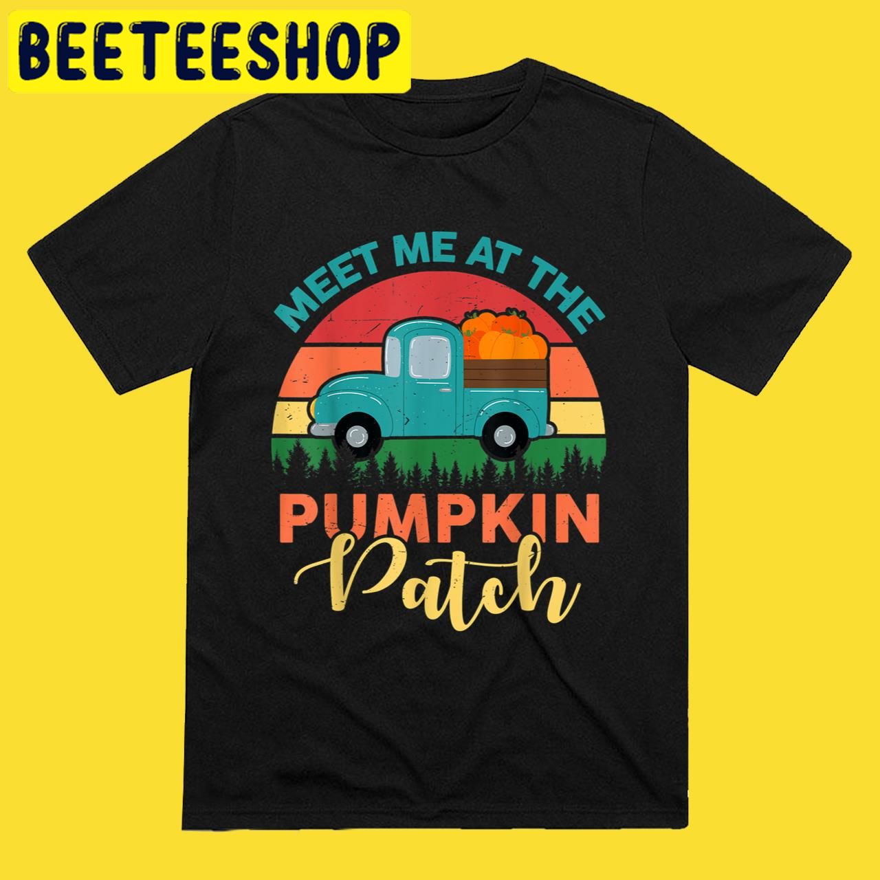 Meet Me At The Pumpkin Patch Thanksgiving Fall Halloween Trending Unisex T-Shirt