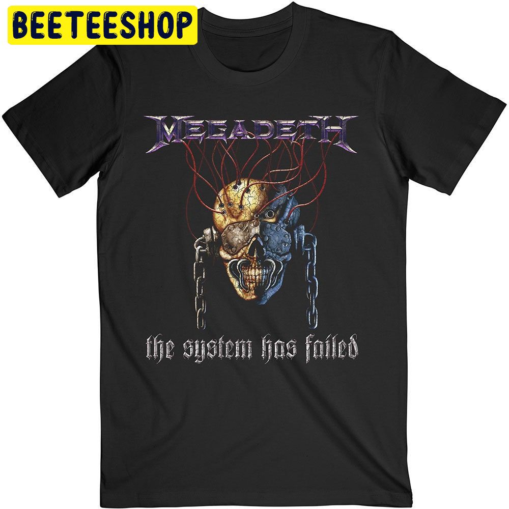 Megadeth Systems Fail Trending Unisex Shirt