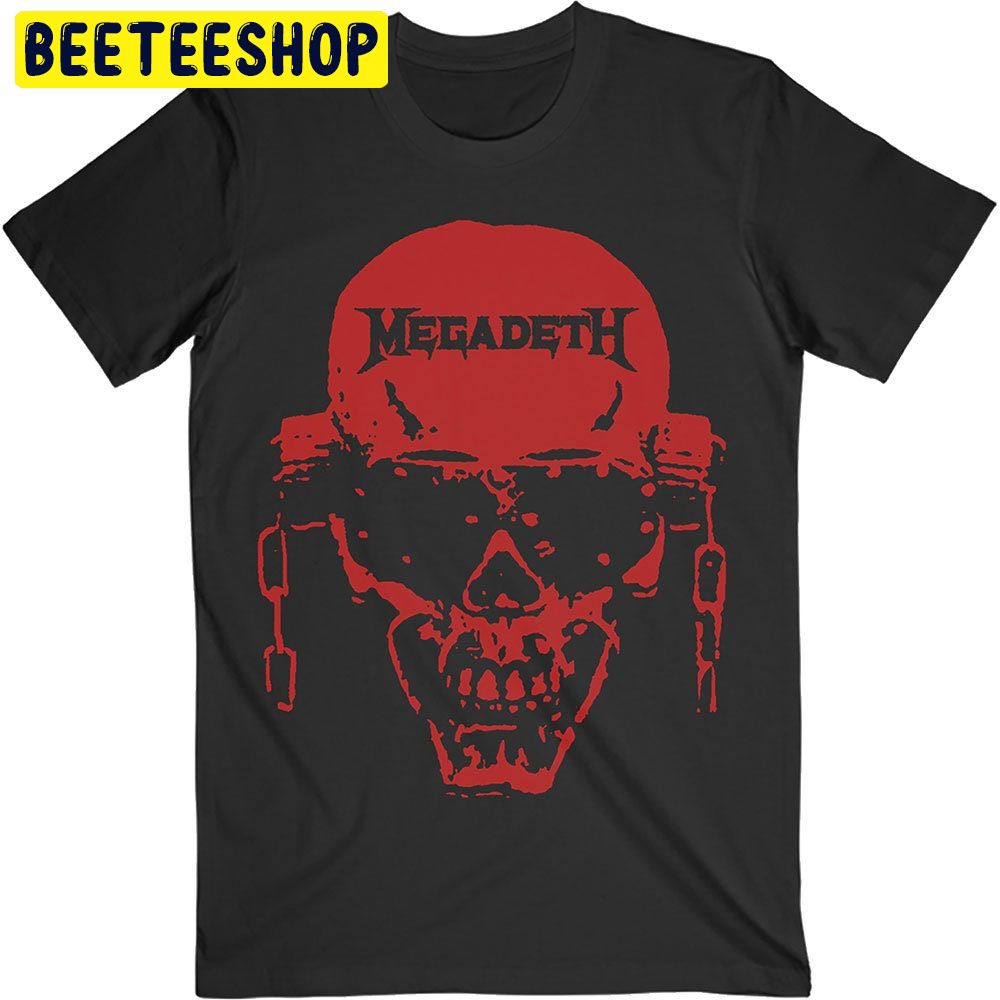 Megadeth Vic Hi-Contrast Red Trending Unisex Shirt