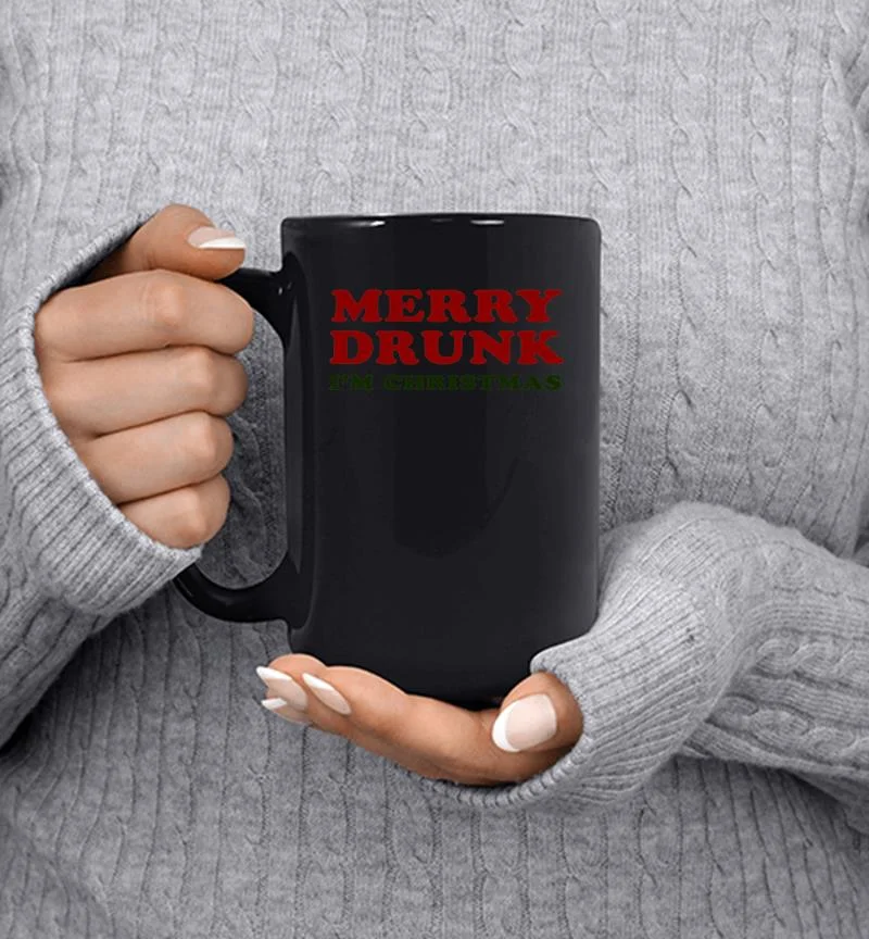 Merry Drunk I’m Christmas Mug