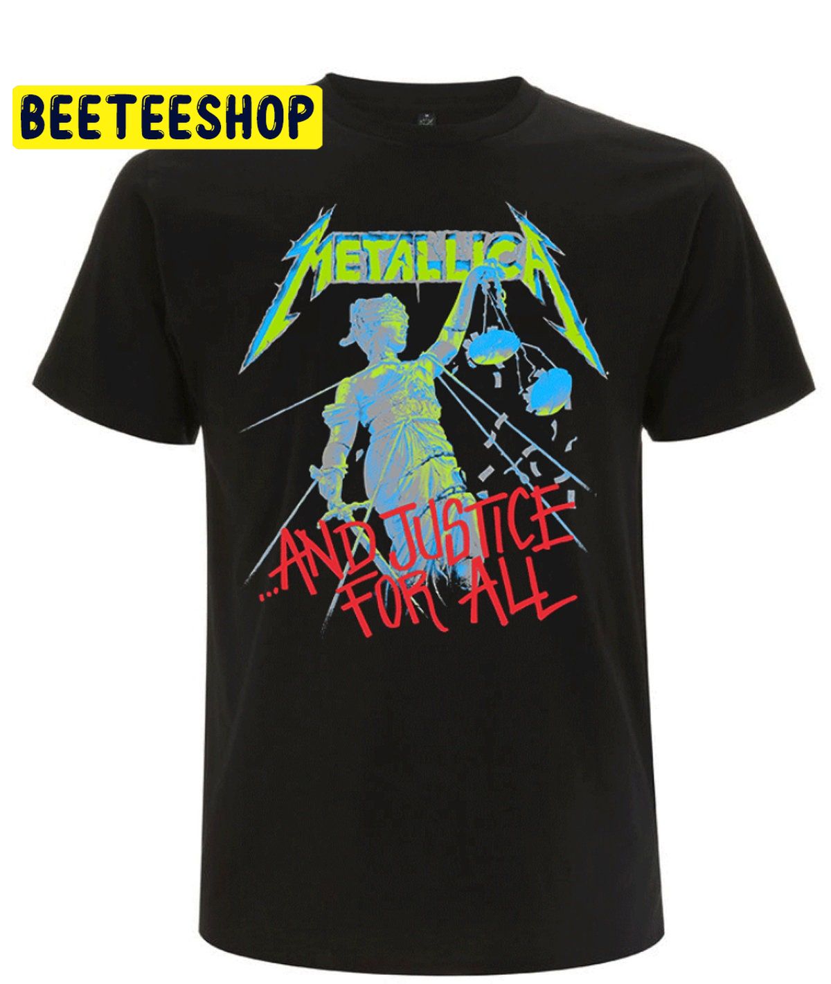 Meta Band And Justice For All Trending Unisex Shirt