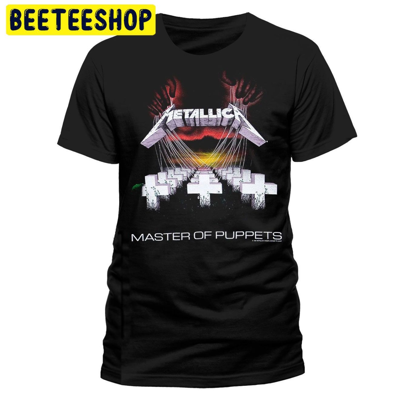 Meta Band Master Of Puppets Official Rock Thrash Metal Trending Unisex Shirt