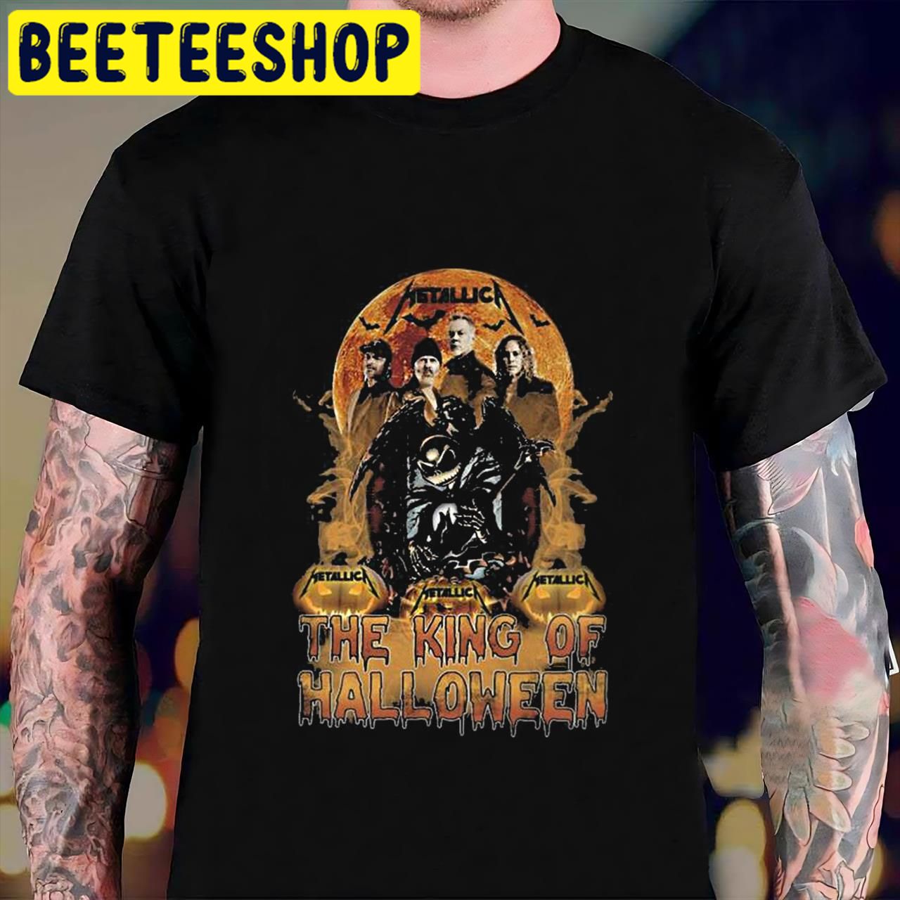 MetallicaMetallica The King Of 2022 Halloween Trending Unisex T-Shirt