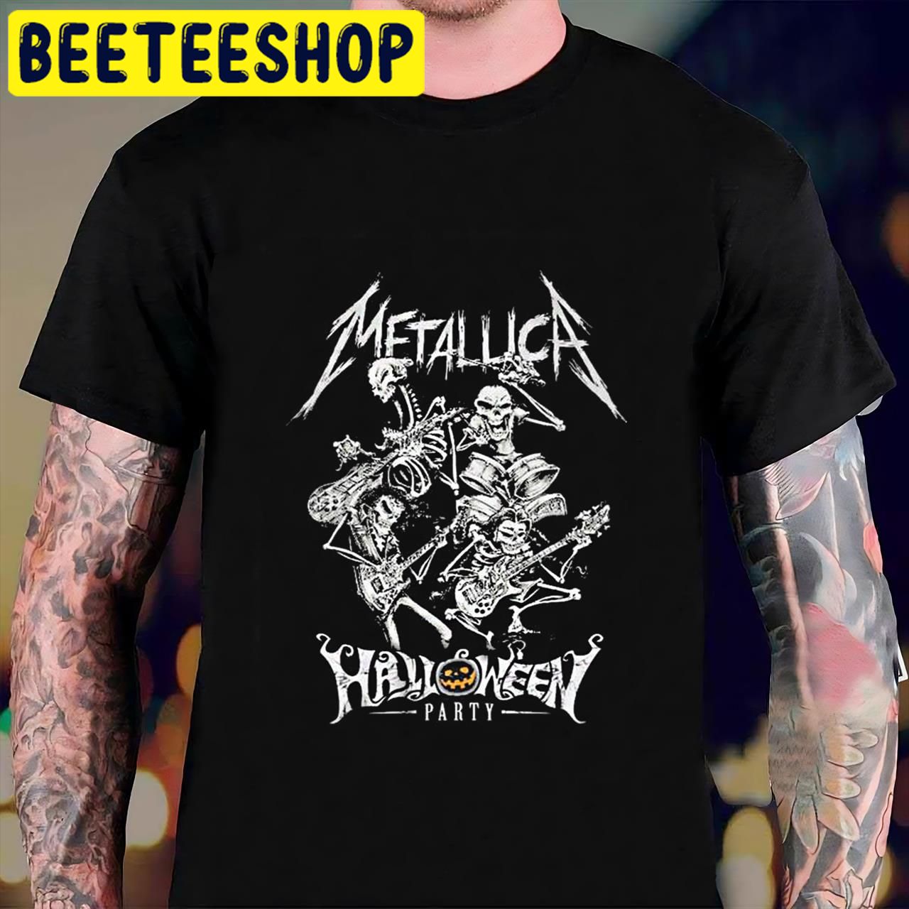 MetallicaSkeleton Metallica Party Halloween Trending Unisex T-Shirt