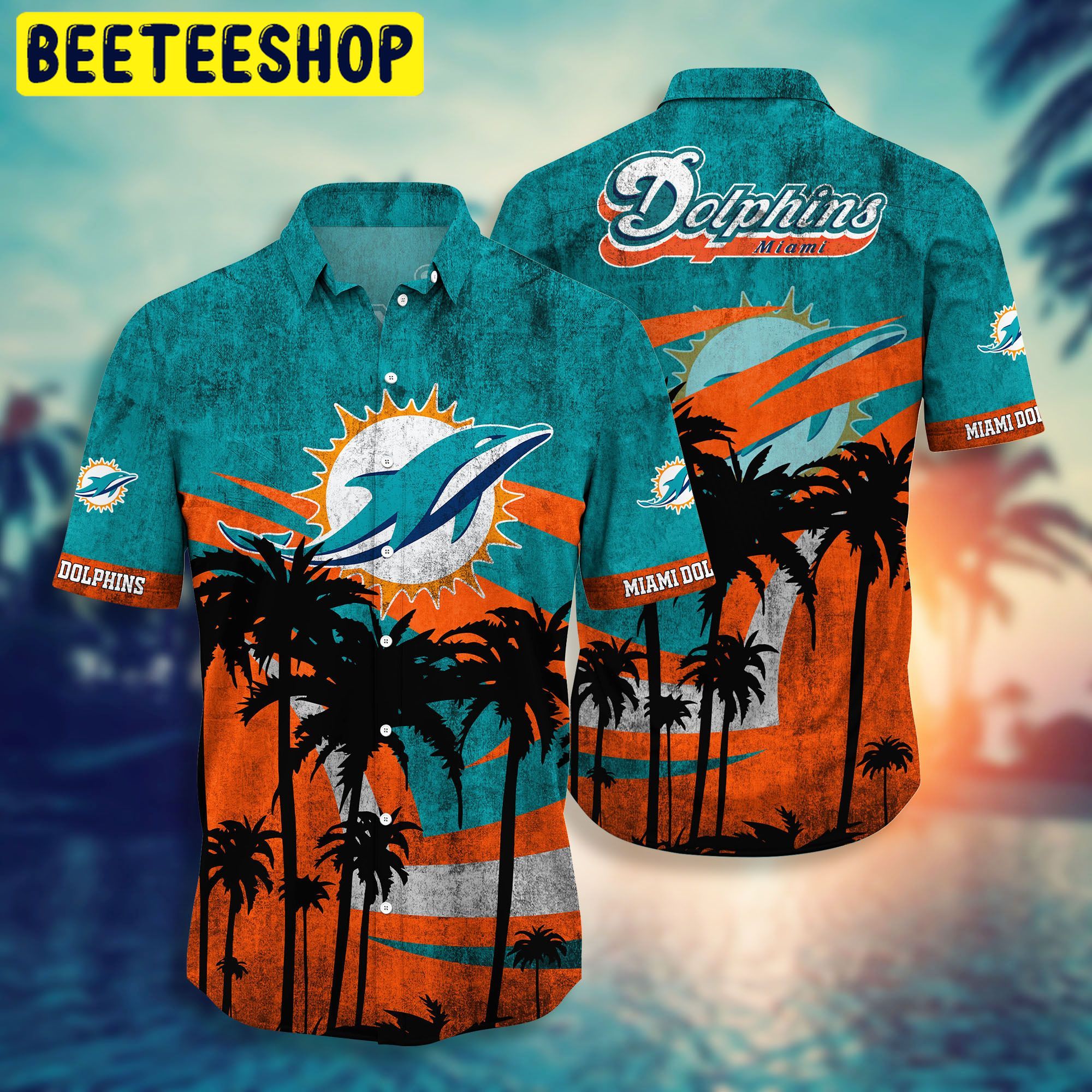 Miami Dolphins NFL Short Style Hot Trending 02 Hawaiian Shirt