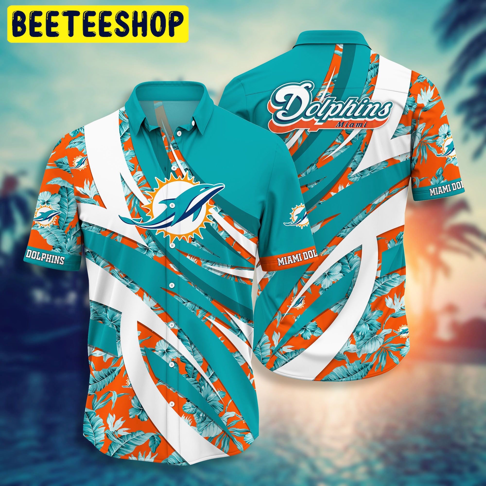 Miami Dolphins NFL Short Style Hot Trending 3D 04 Hawaiian Shirt