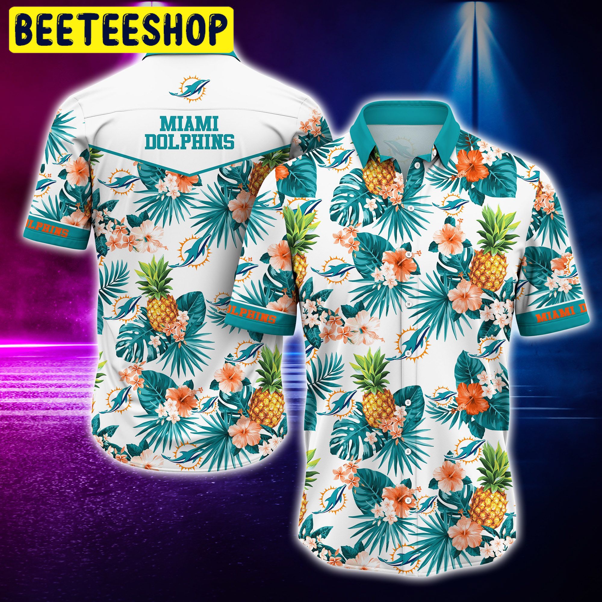 Miami Dolphins NFL & Short Style Hot Trending Hawaiian Shirt