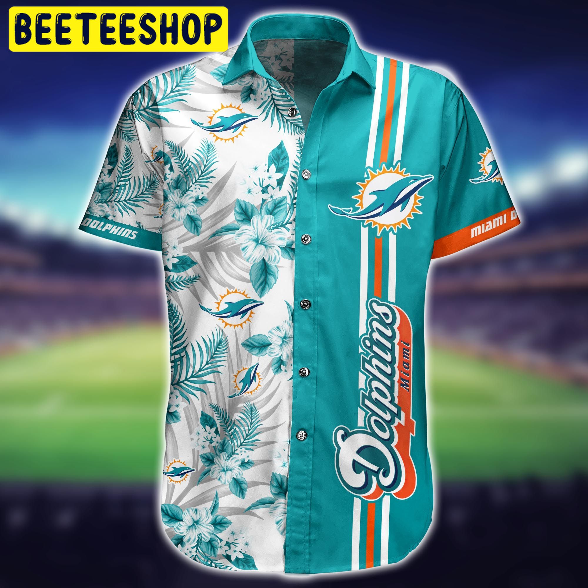 Miami Dolphins NFL Sport Hawaiian Shirt