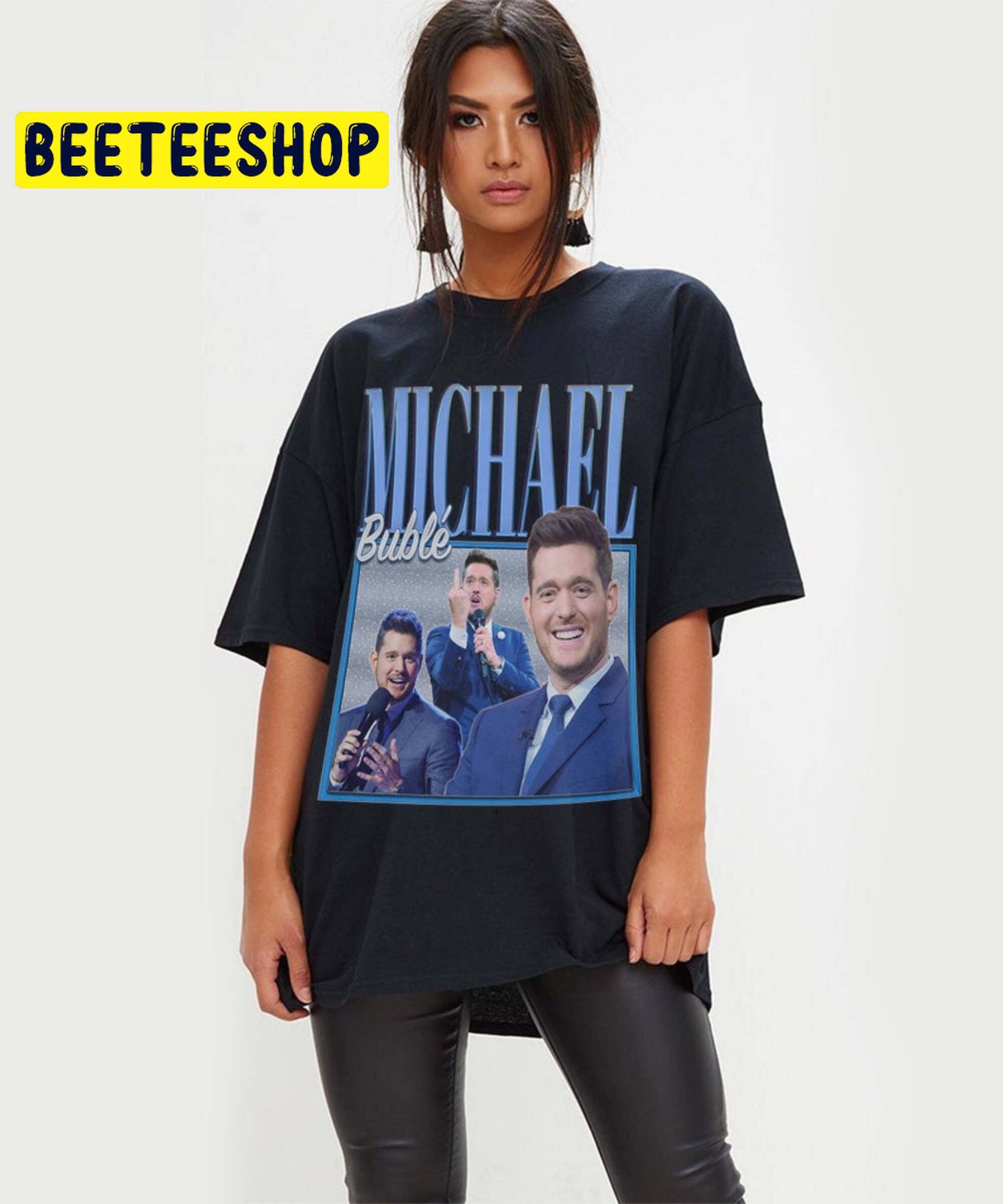 Michael Buble World Tour 2022 Vintage 90s Trending Unisex Shirt