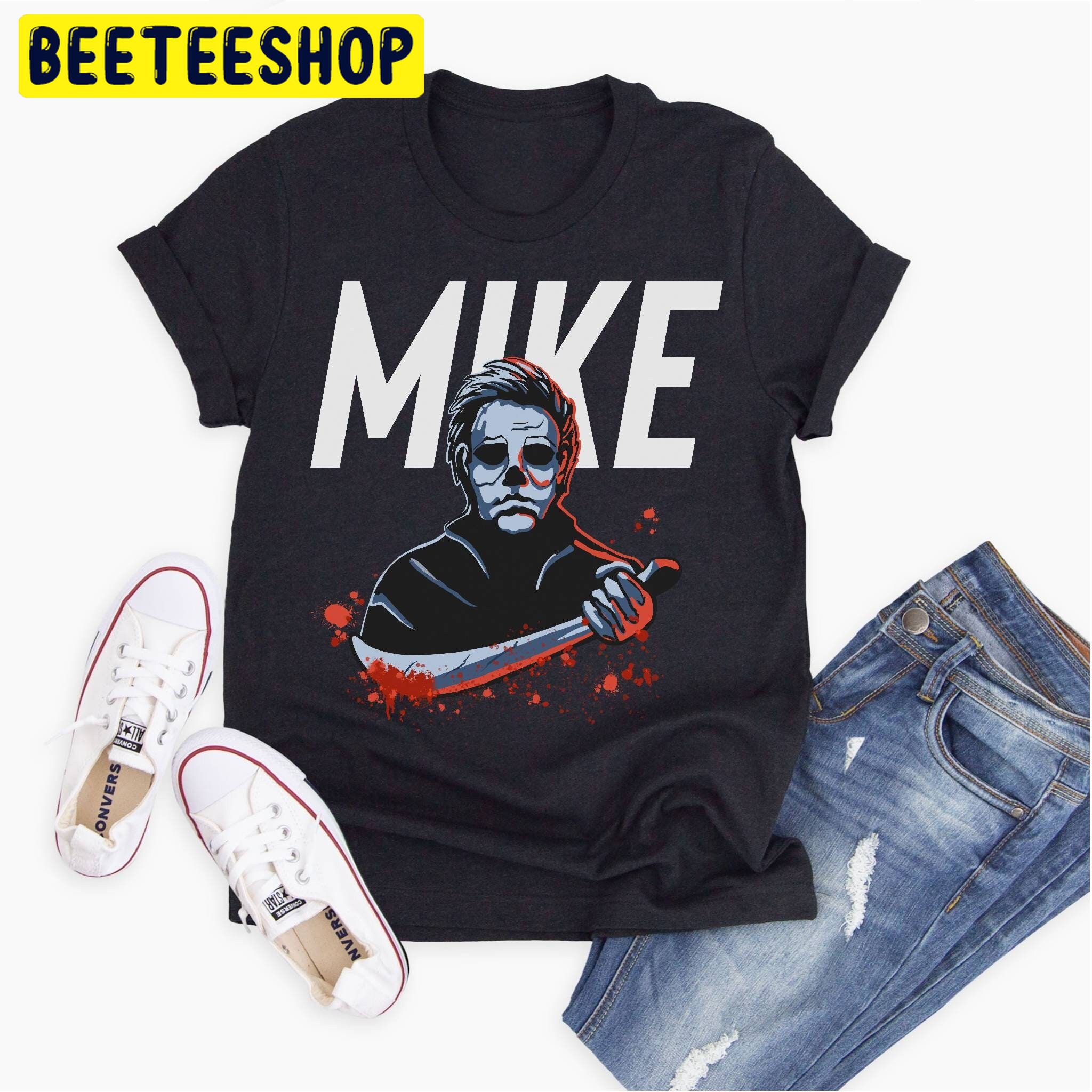 Michael Myers Mike Halloween Parody Trending Unisex Shirt