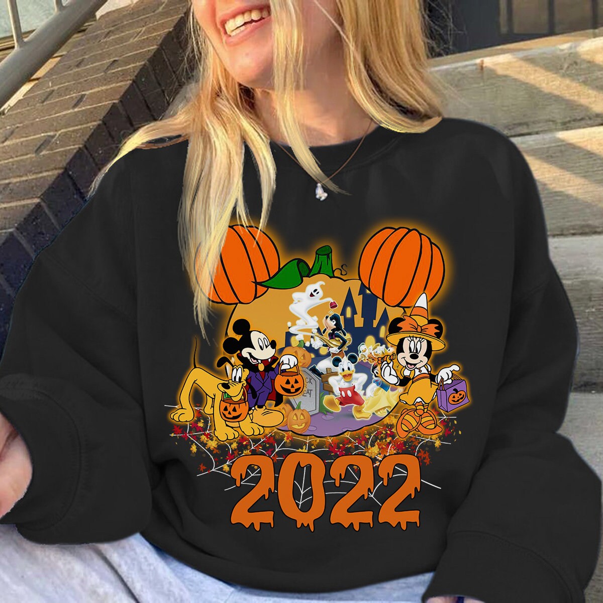 Mickey & Friends 2022 Halloween Sweatshirt