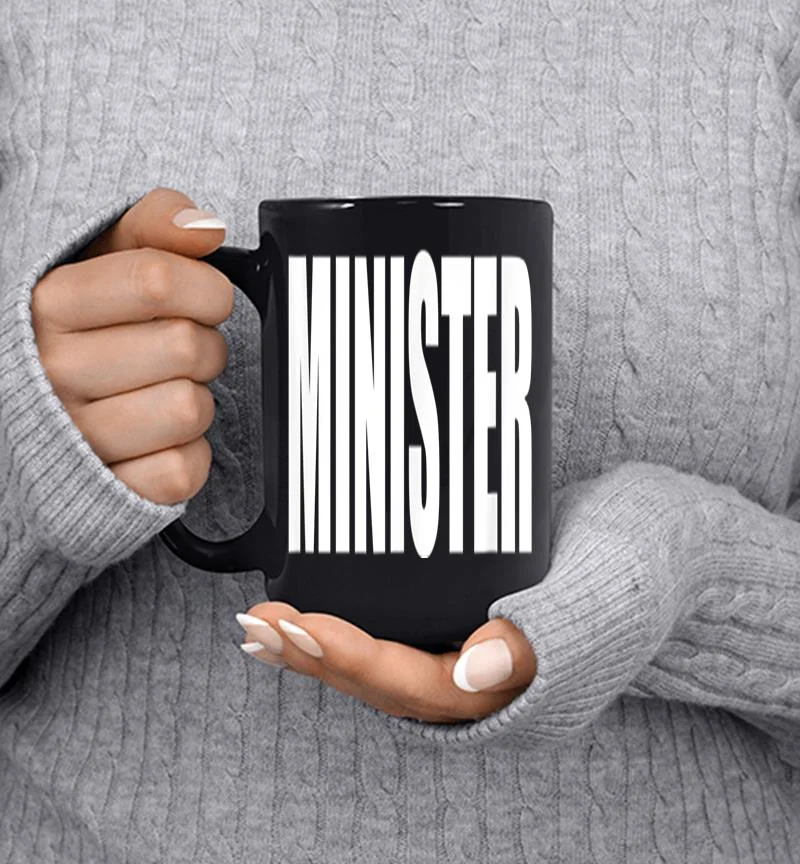 Minister Employees Official Uniform Work Mug