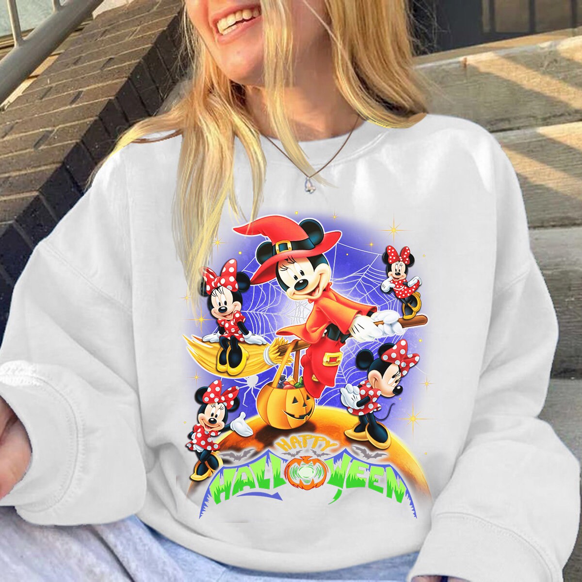 Minnie Mouse Halloween Sweatshirt