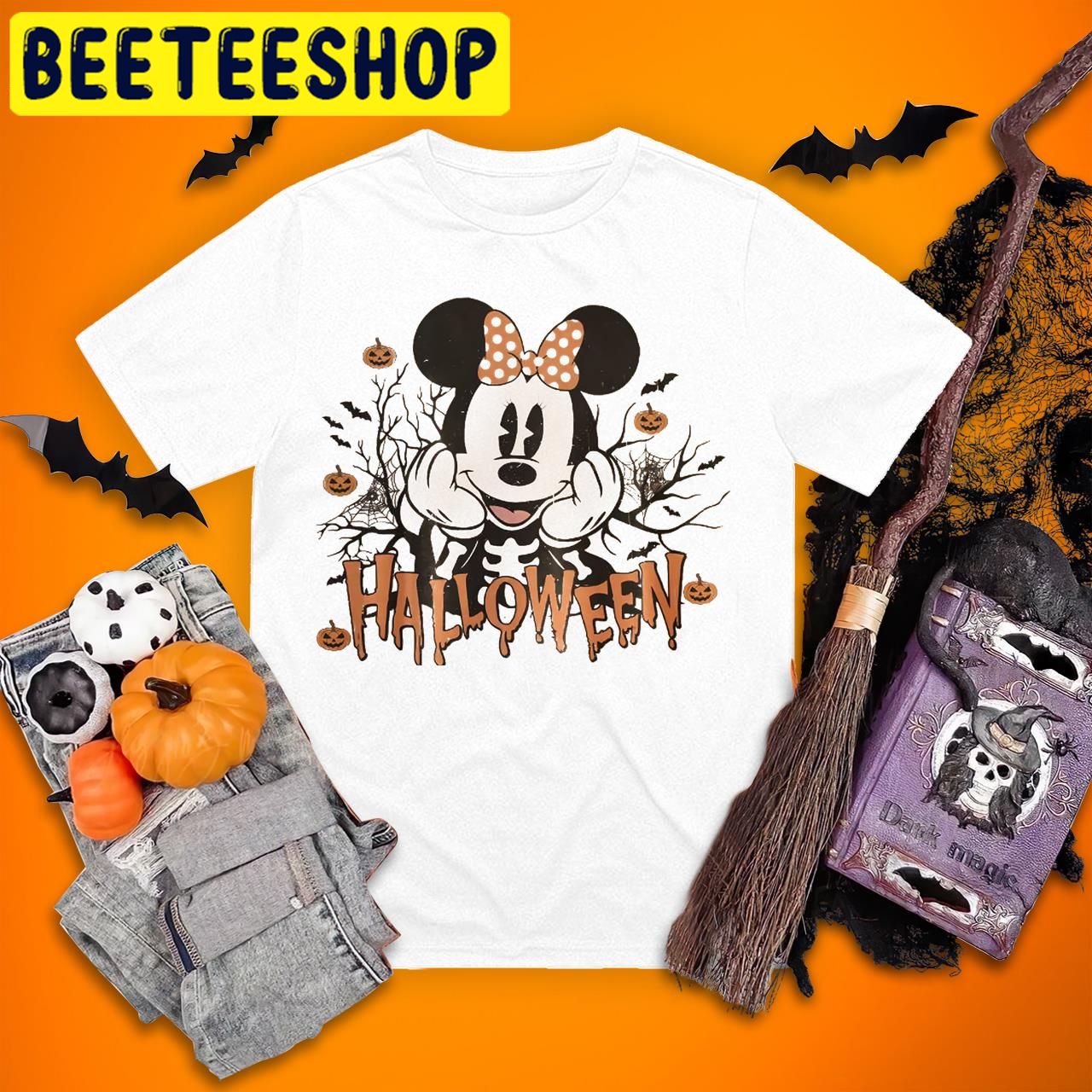 Minnie Mouse Matching Halloween Trending Unisex T-Shirt