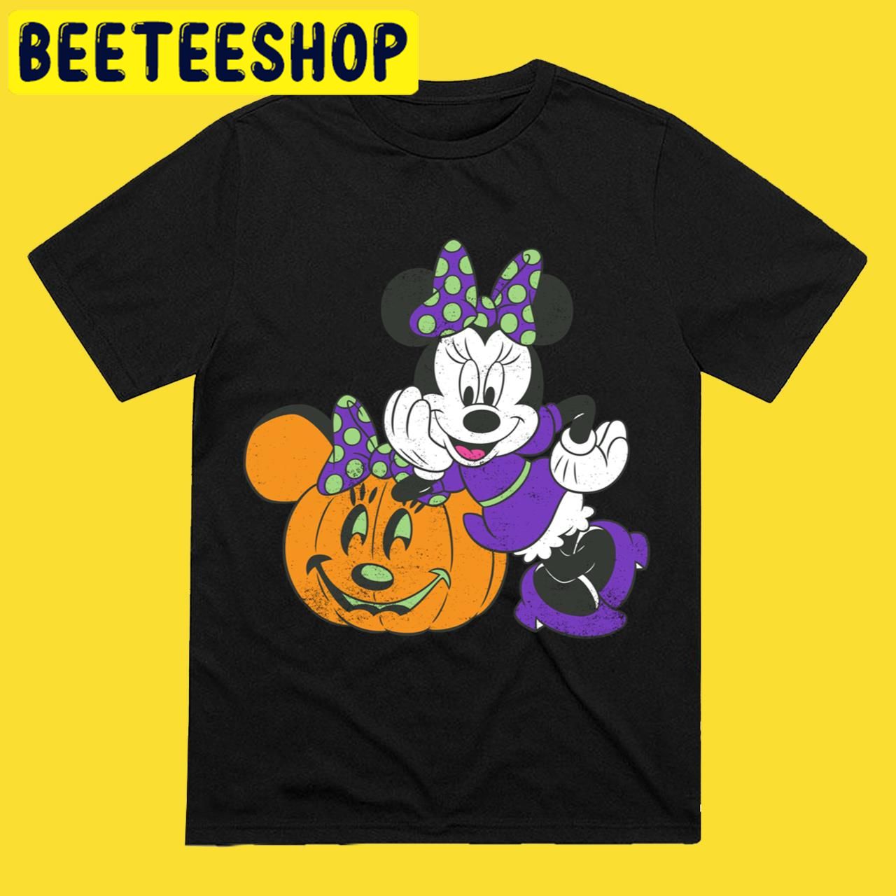 Minnie Mouse Pumpkin Halloween Trending Unisex T-Shirt