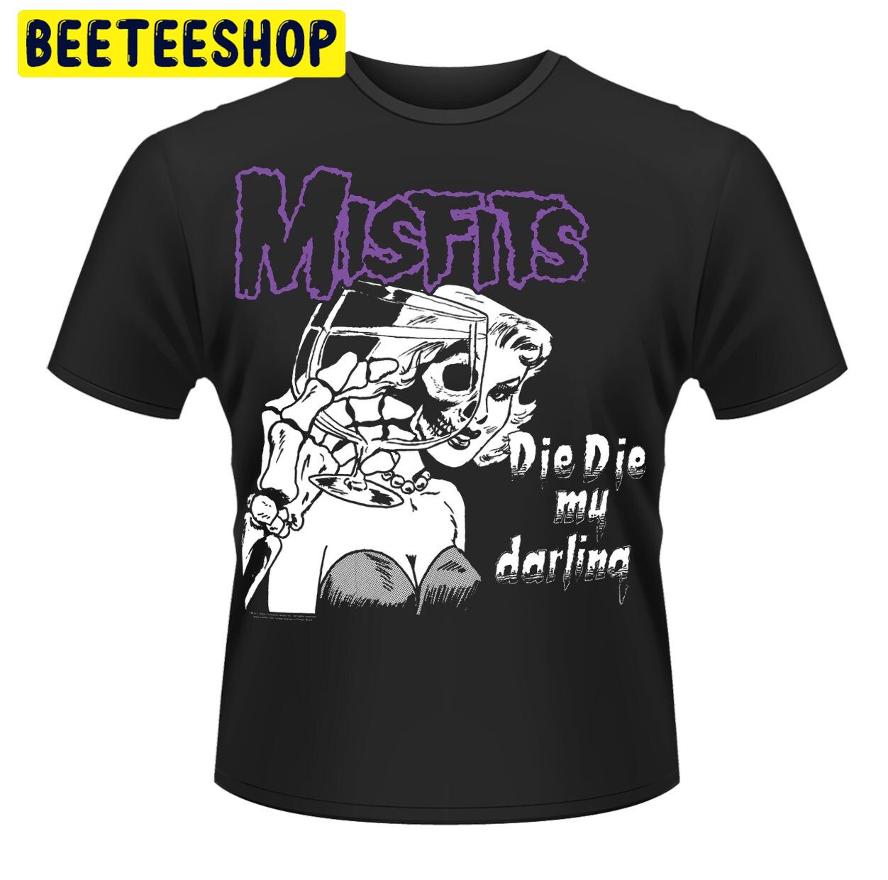 Misfits Die Die My Darling Punk Rock Trending Unisex Shirt