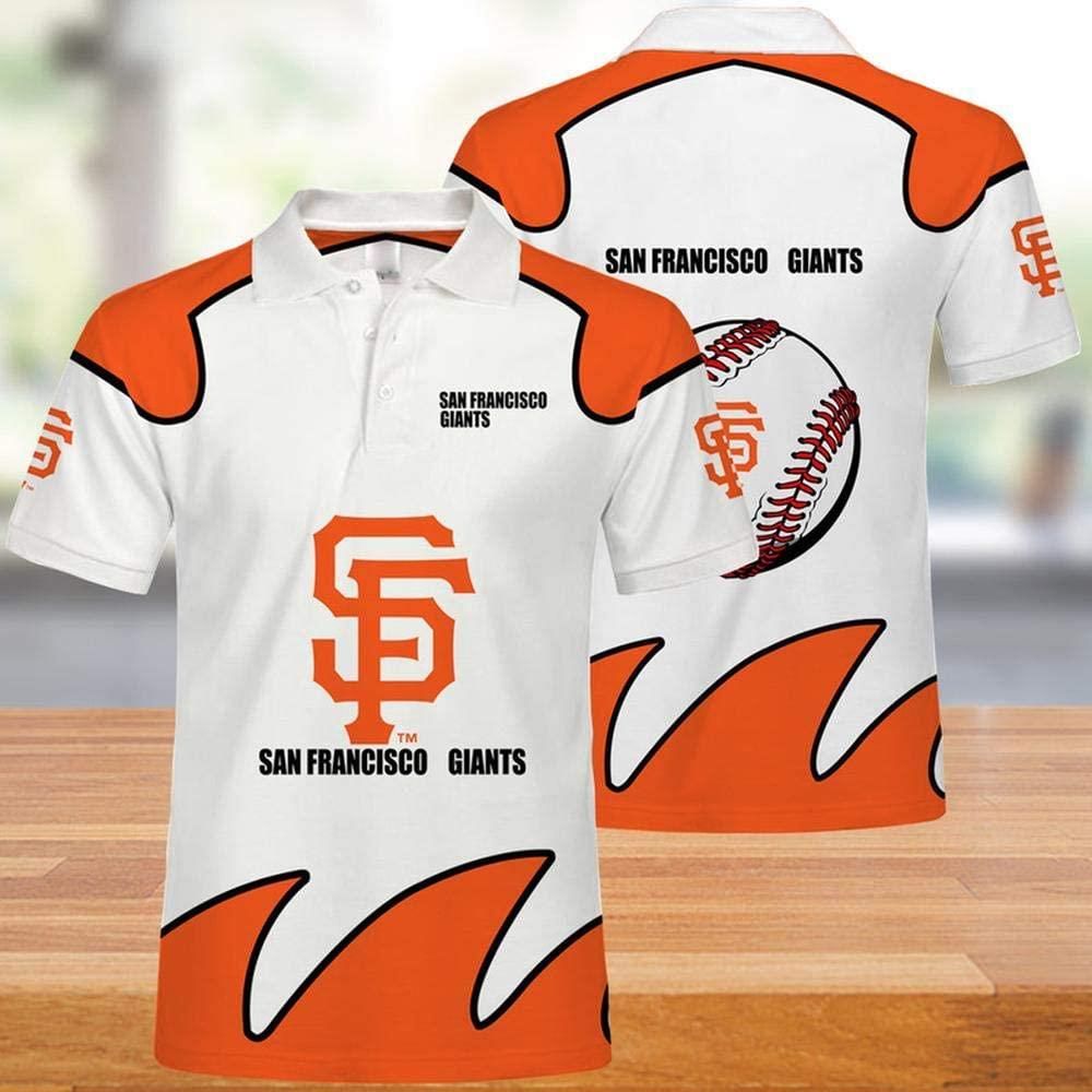 MLB San Francisco Giants 3d Print Casual Summer Short Top Branding Trends 3D Polo Shirt