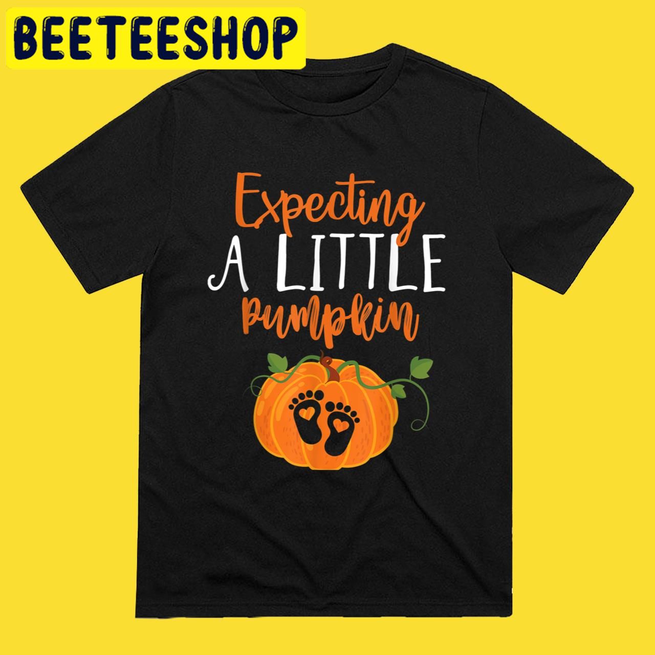 Mom To Be Expecting Little Pumpkin Halloween Trending Unisex T-Shirt