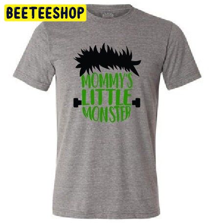 Mommy S Little Monster Haloween Trick Or Treat Trending Unisex Shirt