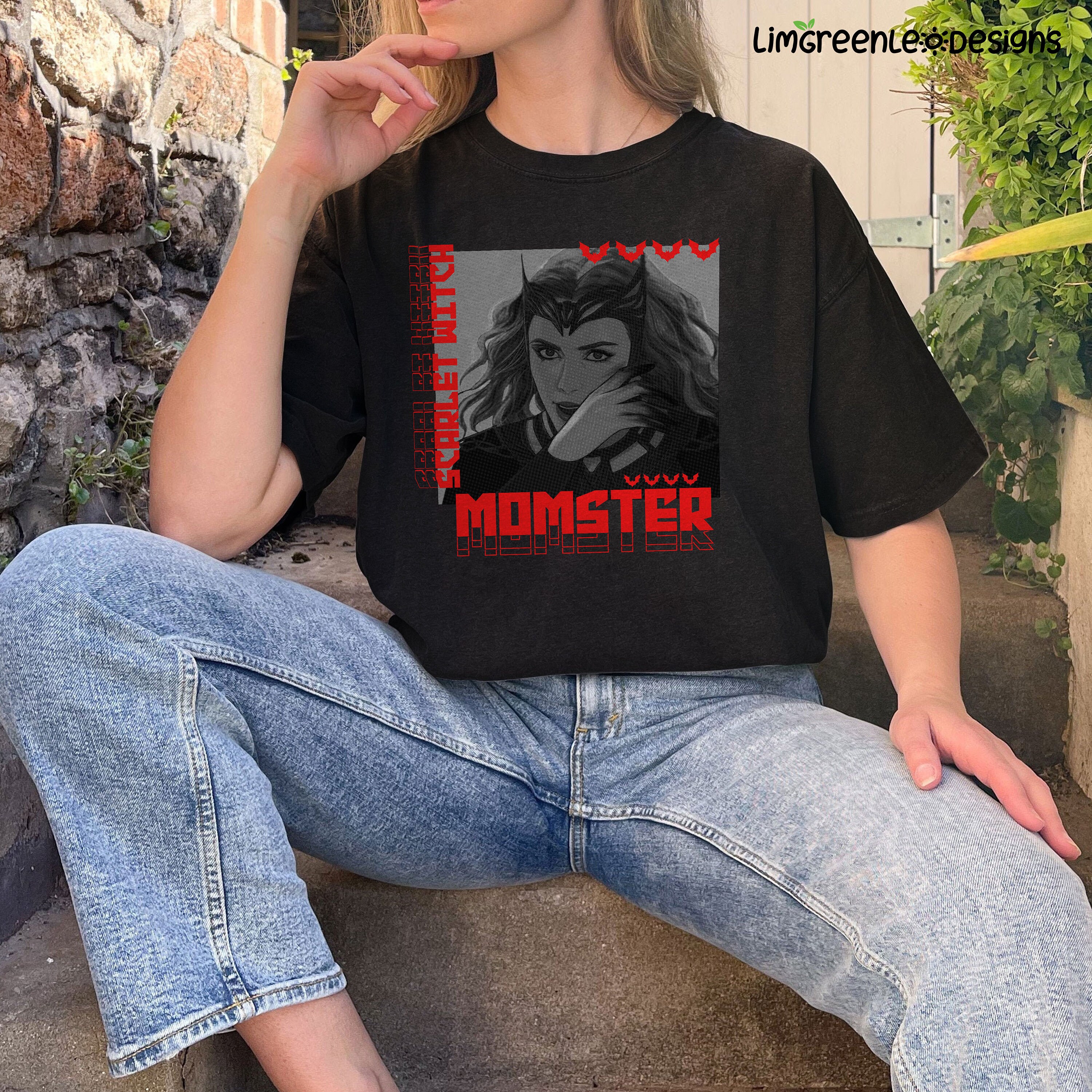 Momster Scarlet Witch In Multiverse Of Madness Doctor Strange Trending Unisex Shirt