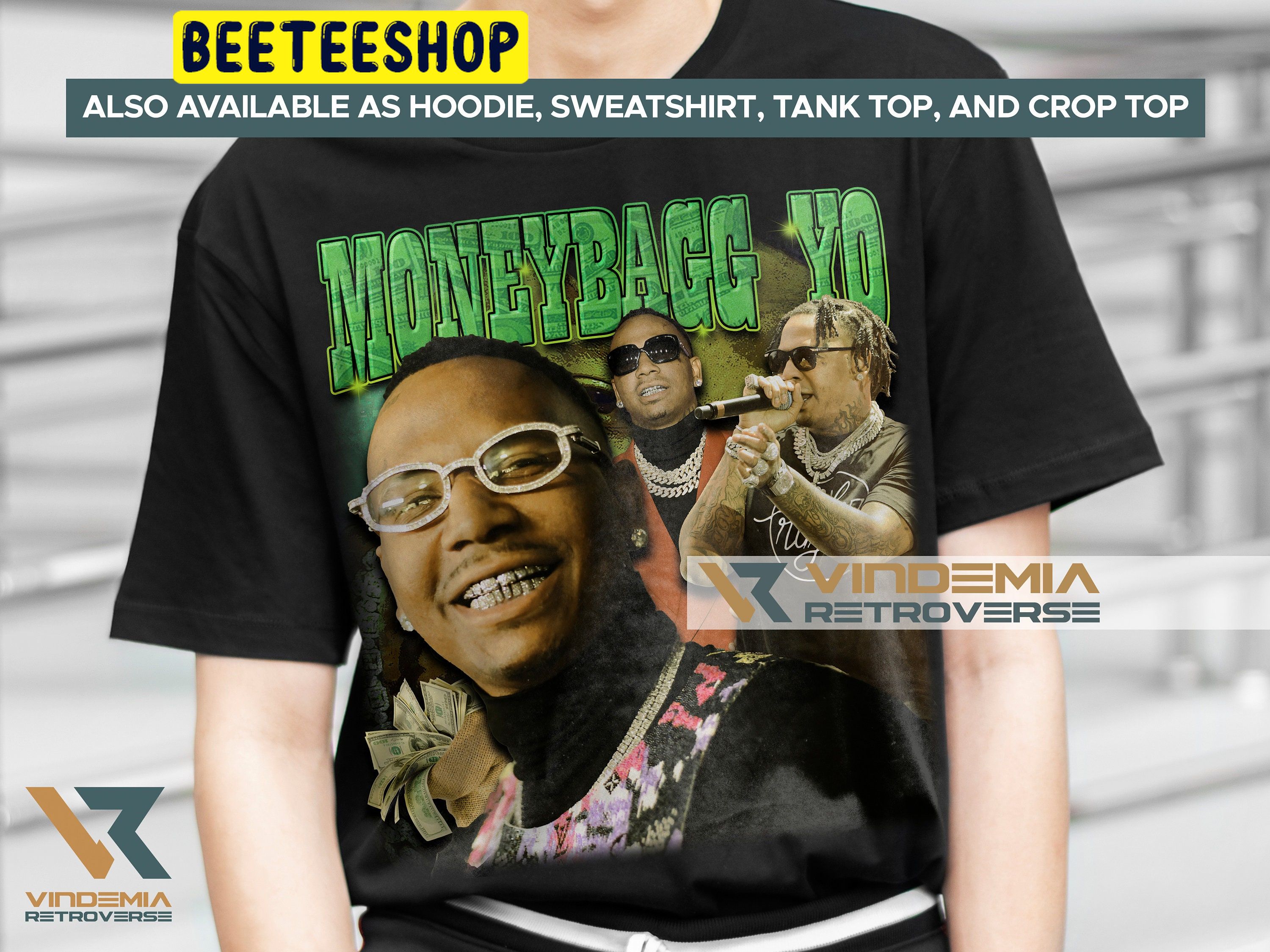 Moneybagg Yo Rapper Vintage Trending Unisex Shirt