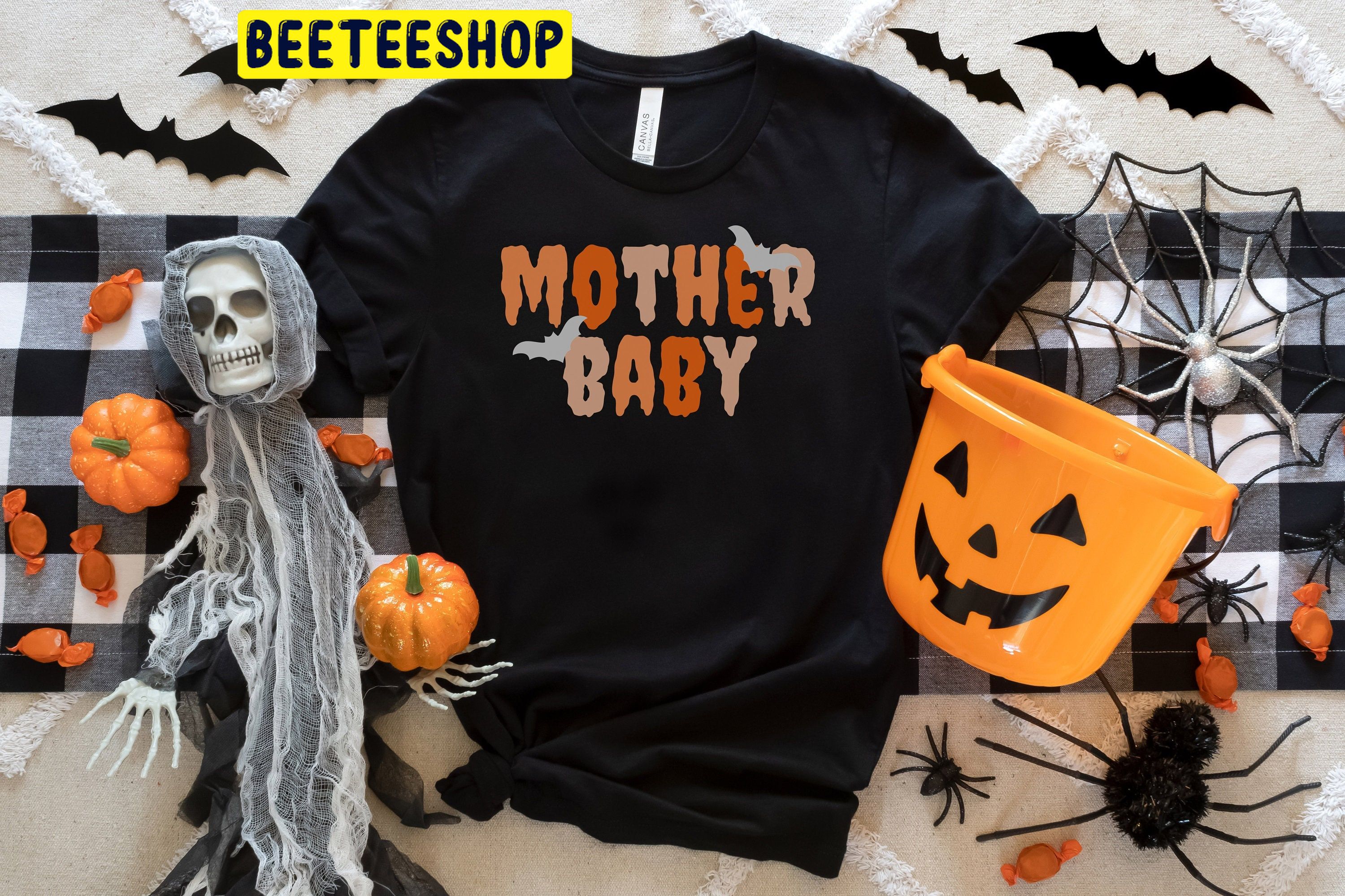 Mother Baby Nurse Halloween Trending Unisex Shirt