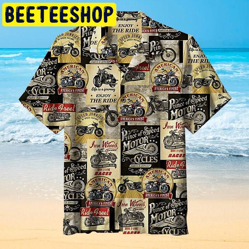 Motorcycle Hawaiian Shirt 2359