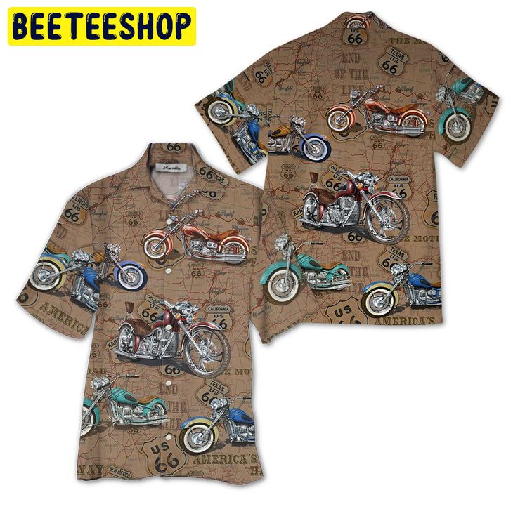 Motorcycle Trending Hawaiian Shirt