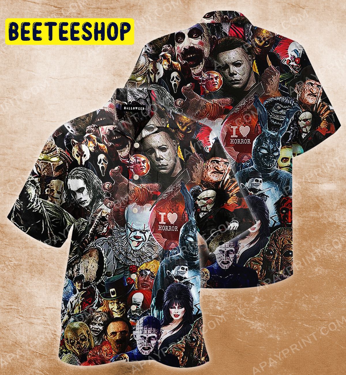 Movie Horror Trending Hawaiian Shirt - Beeteeshop