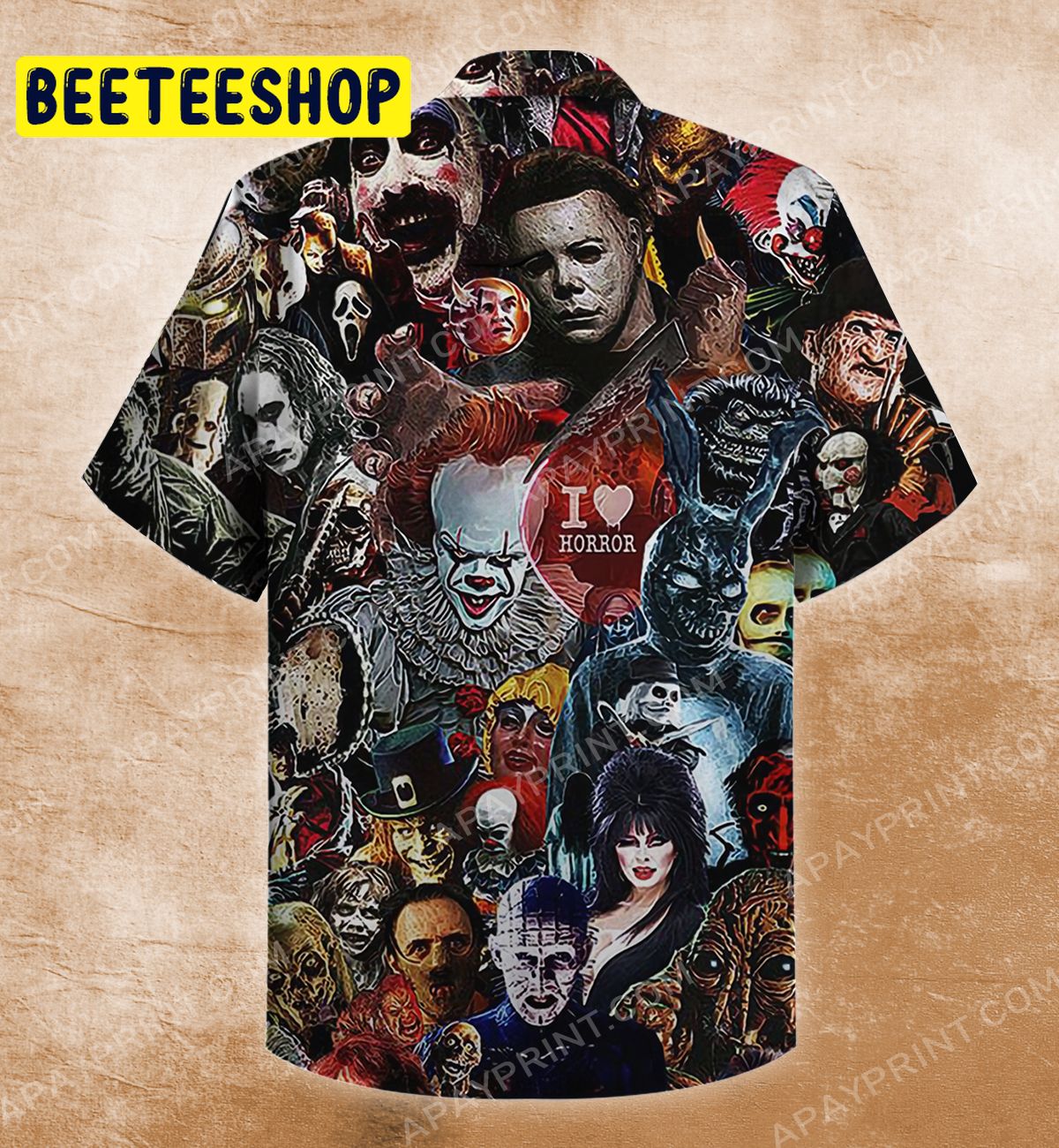 Movie Horror Trending Hawaiian Shirt - Beeteeshop